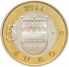 Финляндия 5 евро 2011 Уусимаа, Аукцион: Monetnik за 876 RUB