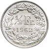 Швейцария 1/2 франка (franc) 1962, Аукцион: Monetnik за 850 RUB