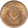 Уганда 10 центов (cents) 1966, Аукцион: Monetnik за 590 RUB