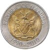 Намибия 10 долларов (dollars) 2010 "20-летие Банка", Аукцион: Monetnik за 540 RUB