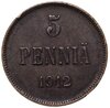 5 пенни (pennia) 1912, Аукцион: Monetnik за 750 