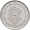 Венесуэла 5 боливаров (bolivares) 1989, Аукцион: Monetnik за 390 RUB