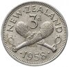 Новая Зеландия 3 пенса (pence) 1958, Аукцион: Monetnik за 567 