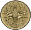 Сан-Марино 20 лир (lire) 1974, Аукцион: Monetnik за 195 