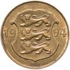 Эстония 5 крон 1994 "75 лет Банку Эстонии", Аукцион: Monetnik за 470 RUB