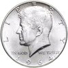 США 50 центов (1/2 доллара, half dollar) 1964  Kennedy Half Dollar (Кеннеди) без обозначения монетного двора, Аукцион: Monetnik за 2 173 RUB