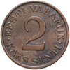 Эстония 2 сента (senti) 1934, Аукцион: Monetnik за 566 