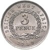 Британская Западная Африка 3 пенса (pence) 1939, знак монетного двора: "KN" - Кингз Нортон Металл, Бирмингем, Аукцион: Monetnik за 743 RUB