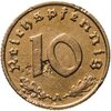 Германия (Третий рейх) 10 рейхспфеннигов (reichspfennig) 1937 "A", Аукцион: Monetnik за 252 RUB