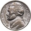 США 5 центов (cents) 1943 Jefferson Nickel (Джефферсон) военного времени, Аукцион: Monetnik за 590 RUB