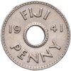 Фиджи 1 пенни (penny) 1941, Аукцион: Monetnik за 336 RUB