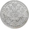 Австрия 20 крейцеров (kreuzer) 1868, Аукцион: Monetnik за 1 530 