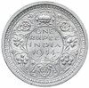 Индия (Британская) 1 рупия (rupee) 1944 ♦  знак монетного двора: "♦" - Бомбей, Аукцион: Monetnik за 1 750 