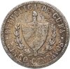 Куба 5 сентаво (centavos) 1920 Точка после "5.0 G.", Аукцион: Monetnik за 306 RUB