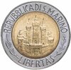 Сан-Марино 500 лир 1984 "Альберт Эйнштейн", Аукцион: Monetnik за 390 RUB