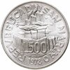 Сан-Марино  500 лир 1978 "Работа", Аукцион: Monetnik за 1 268 