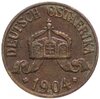 Германская Восточная Африка 1 геллер 1904 "A", Аукцион: Monetnik за 483 