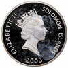Соломоновы Острова 25 долларов (dollars) 2003  Самолёты - Мартин M-130 «Чайна клиппер» (China Clipper), Аукцион: Monetnik за 3 600 