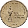 Шри-Ланка 5 рупий (rupees) 1999 "Чемпионат Мира по крикету", Аукцион: Monetnik за 74 
