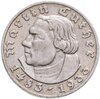 Германия (Третий рейх) 5 рейхсмарок (reichsmark) 1933 "450 лет со дня рождения Мартина Лютера", Аукцион: Monetnik за 22 800 RUB