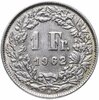 Швейцария 1 франк (franc) 1962, Аукцион: Monetnik за 1 377 