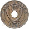 Британская Восточная Африка 10 центов (cents) 1956, Аукцион: Monetnik за 285 