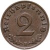 Германия - Третий рейх 2 рейхспфеннига 1938 "В", Аукцион: Monetnik за 305 RUB