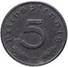 Германия, Третий рейх 5 рейхспфеннигов (reichspfennig) 1943, знак монетного двора: "D" - Мюнхен, Аукцион: Monetnik за 350 RUB