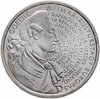 Германия 10 марок (deutsche mark) 1999 "250 лет со дня рождения Иоганна Вольфганга фон Гете" знак монетного двора: "F" - Штутгарт, Аукцион: Monetnik за 2 700 