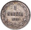 1 марка 1892 L Российская Финляндия, Аукцион: Monetnik за 2 490 