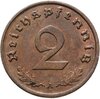 Германия, Третий рейх 2 рейхспфеннига (reichspfennig) "A" 1940, Аукцион: Monetnik за 579 RUB