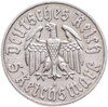 Германия (Третий рейх) 5 рейхсмарок (reichsmark) 1933 "450 лет со дня рождения Мартина Лютера", Аукцион: Monetnik за 22 800 RUB