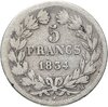 Франция 5 франков (francs) 1834, Аукцион: Monetnik за 2 550 