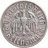 Германия Третий рейх 2 рейхсмарки (reichsmark) 1933,  450 лет со дня рождения Мартина Лютера, Аукцион: Monetnik за 3 823 RUB