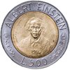 Сан-Марино 500 лир (lire) 1984 "Учёные" (Альберт Эйнштейн), Аукцион: Monetnik за 450 RUB