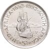 ЮАР 5 шиллингов 1952 "300 лет основанию Кейптауна", Аукцион: Monetnik за 3 716 