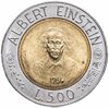 Сан-Марино 500 лир 1984 "Альберт Эйнштейн", Аукцион: Monetnik за 406 