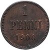 1 пенни 1900 для Финляндии, Аукцион: Monetnik за 420 