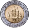 Сан-Марино 500 лир (lire) 1984 "Учёные" (Альберт Эйнштейн), Аукцион: Monetnik за 450 RUB