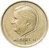 Бельгия 5 франков (francs) 1994-2001 надпись на французском - 'BELGIQUE', случайная дата, Аукцион: Monetnik за 65 
