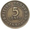 Британский Гондурас  5 центов (cents) 1950, Аукцион: Monetnik за 1 765 RUB