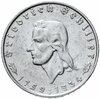 Германия, Третий рейх 2 рейхсмарки (reichsmark) 1934 F 175 лет со дня рождения Фридриха Шиллера, Аукцион: Monetnik за 10 000 