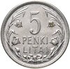 Литва 5 литов (litai) 1925, Аукцион: Monetnik за 3 200 