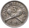 Новая Зеландия 3 пенса (pence) 1936, Аукцион: Monetnik за 455 RUB