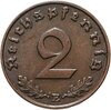 Германия, Третий рейх 2 рейхспфеннига (reichspfennig) "E" 1940, Аукцион: Monetnik за 384 RUB