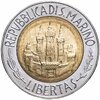 Сан-Марино 500 лир 1984 "Альберт Эйнштейн", Аукцион: Monetnik за 406 
