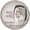 Венесуэла 10 боливаров (bolivares) 1973 "100 лет изображению на монетах бюста Симона Боливара", Аукцион: Monetnik за 5 550 RUB