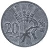 Богемия и Моравия 20 геллеров (heller) 1940, Аукцион: Monetnik за 490 RUB