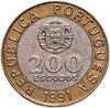 Португалия 200 эскудо (escudos) 1991, Аукцион: Monetnik за 374 