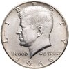 США 50 центов (1/2 доллара, half dollar) 1966  Kennedy Half Dollar (Кеннеди), Аукцион: Monetnik за 1 350 RUB